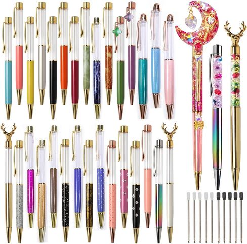 Fountain Pen and Ball-Pen Silicone Molds Epoxy UV Resin Casting Kit of 22 in Saudi Arabia