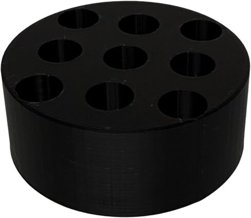 510 Cartridge, Pens and Battery Holder - 9 Spaces Puck (Black) in Kuwait