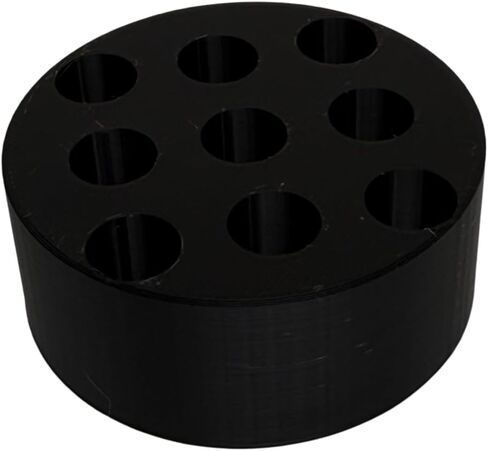 510 Cartridge, Pens and Battery Holder - 9 Spaces Puck (Black) in Kuwait