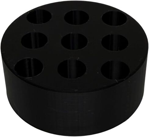 510 Cartridge, Pens and Battery Holder - 9 Spaces Puck (Black) in Kuwait