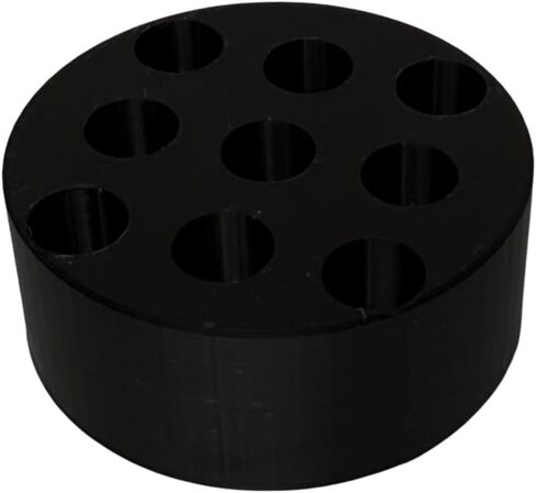510 Cartridge, Pens and Battery Holder - 9 Spaces Puck (Black) in Kuwait