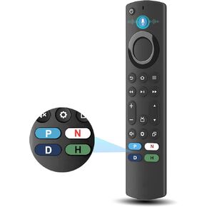 Replacement Voice Remote Control for Insignia, Toshiba Smart TV, for Fire Series Smart TVs, for Fire Smart Stick (4k, 2nd Gen, 3rd Gen, Lite), for AMZ Smart TV Cube(1st Gen, 2nd Gen)