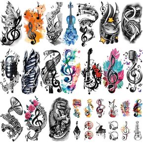 110 PCS Groovy Temporary Tattoos for Kids - Fake Tattoo Sticker for Birthday Party Supplies Decorations, Tiny Tattoos Sun Flower Power Smiley Rainbow Arts and Crafts for Boy Girl 6 7 8 9 10 years old