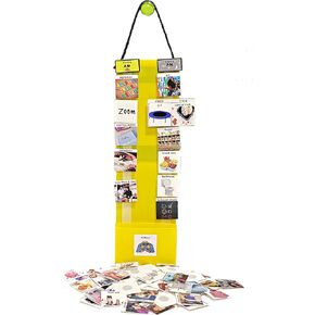 Two Strip Night & Day Daily Schedule Great Visual Behavioral Tool for Structure at Home, School & in The Community. (Plastic 120 PCS, Blue)