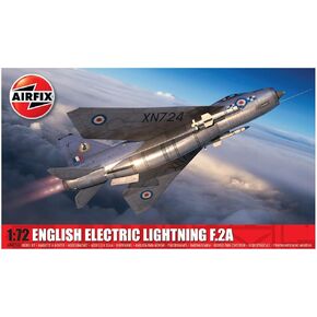 Airfix English Electric Lightning F2A 1:72 RAF Military Aviation Plastic Model Kit A04054A