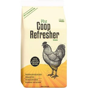 Sweet PDZ - Coop Refresher - Zeolite Odor Eliminator - Essential Chicken Coop Accessory - 10 lbs