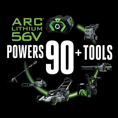 بطارية EGO SKA2800T سعة 5.0 أمبير مع مقياس وقود مطور ومجموعة أدوات شحن قياسية 56 فولت متوافقة مع جميع الأدوات in Kuwait