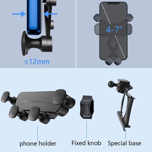 Car Phone Holder Mount for 2023-2024 Lexus RX 250 350 350h 450h+ 500h Plug-in Hybrid Auto Accessories Interior Decoration Mobile Cell Smartphone Bracket in Saudi Arabia