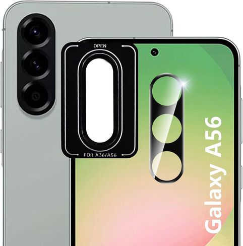 واقي عدسة الكاميرا Samsung Galaxy Z Fold 6، [مضاد للخدش] [سهل التركيب]، عالي الوضوح، مضاد لبصمات الأصابع، طبقة من الزجاج المقسى [عبوة من قطعتين] in Kuwait