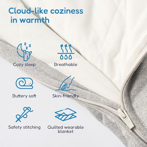 كيس نوم للأطفال الصغار على شكل ديناصور من توتاها 2T-3T-4T، أكياس نوم خفيفة للصيف 0.5 TOG، بطانية ناعمة يمكن ارتداؤها مع سحاب ثنائي الاتجاه، مقاس X-Large in Kuwait