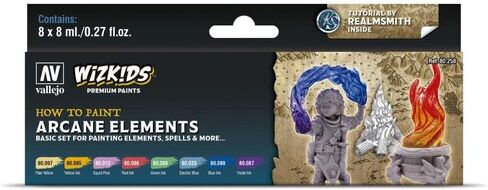 Vallejo VAL80259 Model Paint Set, Various, 8 ml (Pack of 8) in Saudi Arabia