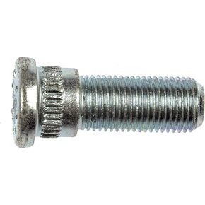Dorman 610-126 Front 1/2-20 Serrated Wheel Stud - .625 In. Knurl, 1-1/2 In. Length Compatible with Select Models, 10 Pack