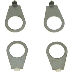 4Pcs Silver 3/8" Guitar Knobs Pointer Indicator Plates Guitar Control Knob Position Pointers 9.7MM Diameter Washers for Gibson LP Les Paul Electric Guitar Parts, Electric Guitar Parts (Chrome Nickel)