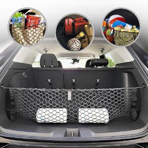 Envelope Style Automotive Elastic Trunk Mesh Cargo Net for Chevrolet Trailblazer 2021-2024 - Premium Trunk Organizer and Storage - Luggage Net for Crossover - Car Organizer for Buick Encore GX