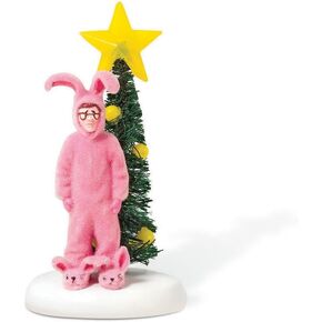 Department 56 Christmas Story Village Pink Nightmare Accessory Figurine