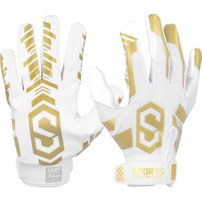 Sports Unlimited Clutch Adult Receiver Football Gloves