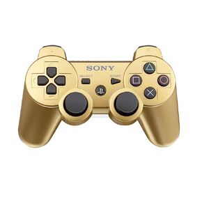 PlayStation 3 DualShock 3 wireless controller - Metallic Gold (Renewed)