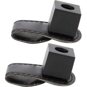 Keenso 2Pcs/Set Portable Billiard Ball Pool Chalk Holder, Magnetic Snooker Belt Clip Snooker Cue Chalk Holder Billiard Supplies