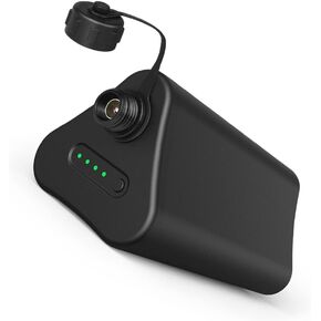 Talentcell 12V Lithium ion Battery Pack WP3100, 11.1V 2600mAh IP67 Waterproof DC Output Li-ion Batteries for LED Light Strip, CCTV Camera and More, with AC/DC 12.6V Charger