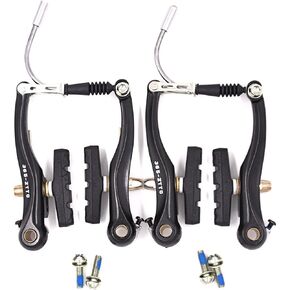 CYSKY Mountain Bike V-Brakes Set Replacement for Most Bicycle, Road Bike, MTB, Include 2 Pieces Aluminum Alloy V Brake Front Rear Pair
