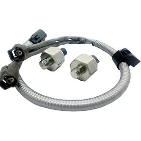 Amrxuts 89615-12090 2 Knock Detonation Sensor and 1 set Harness Fit for Lexus ES300 GS300 IS300 SC300 RX300 RX330 forToyota Avalon Camry Celica Highlander Sienna Solara 89615-12050