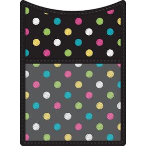 Teacher Created Resources Chalkboard Brights Magnetic Storage Pocket (20770), 5" x 7"