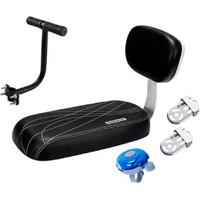Bicycle Rear Seat Cushion Armrest Footrest Set, Bike Back Seat Child Safety Cushion Armrest Handrail Rear Feet Pedals in Saudi Arabia