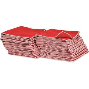 Griot's Garage 14875 Micro Fiber Shop Towel (20 Pack), Red