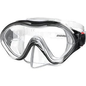 نظارات سباحة للأطفال مع غطاء للأنف، نظارات سباحة للأطفال الصغار من عمر 4 إلى 14 عامًا للأولاد والبنات والشباب، قناع غطس للأطفال ومعدات الغطس in Kuwait