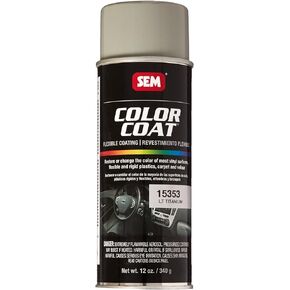 SEM Products 15353 Lt Titanium Color Coat - 12 oz.