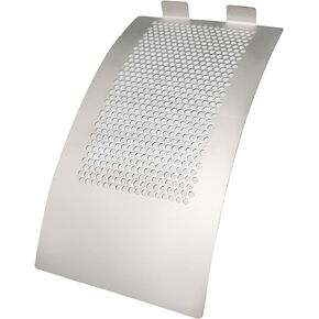 Mesh Screen Draft Door for M/L Big Green Egg Bottom Vent Accessories, Stainless Punched Mesh Panel