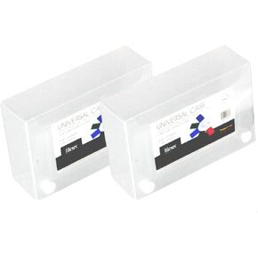 Filexec Products, Universial Case, 3"x5", 5-Tabs Removable, Clear, Pack of 12 (50605-20233)