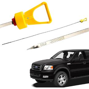 Transmission Fluid Level Indicator Dipstick Compatible for 2005-2008 Ford F150 Lincoln Mark LT 5.4L 3V V8 4R70W Replacement Automatic Oil Dipstick 5L3Z-7A020-B