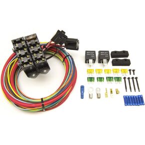 Painless Performance 70118 Cirkit Boss Heavy-Duty Auxiliary Fuse Block, 7 Ignition-Hot Circuits