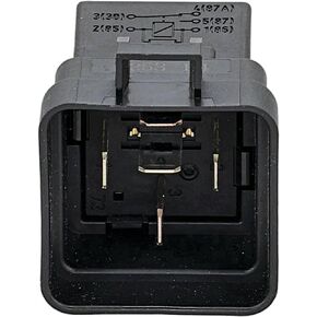 DB Electrical HLA-007794911 Mini Relay Compatible With/Replacement For Bosch 0332204184, Hella 007794301, 007794307, 4RD007794-30, 7794301, 87411, 87414 12 Volt, 40 Amps