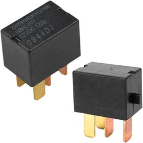 2 Pack AC and Starter Relay, G8HL-H71, 39794-SDA-A03 39794-SDA-A05, 4 Pins 12V Car Power Relay Assembly, Car Accessories Replacement, A/C Fan Motor and Starter Relays for Most Vehicles