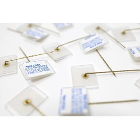 Partition Pins | Cubicle Pins | Office Cubicle Decor Pins - Value Pack of 50 Fabric Pins for Furniture, Office Signs, and Fabric Mounting - Made in The USA