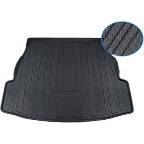 Powerty Compatible with Cargo Mat Toyota RAV4 2024 2023 2022 2021 2020 2019 Accessories Trunk Mat Rear Trunk Tray All Weather Cargo Liner 3D Custom Fit Waterproof Protector Upgrade Material