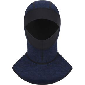 BXT 3mm Neoprene Scuba Diving Hood Cap for Women Men, Thermal Wetsuit Dive Hood Hat for Surfing, Cold Water Diving, Swimming, Snorkelling, Water Sports