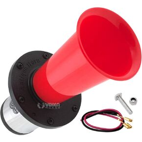 Vixen Horns Loud Ahooga OOGA Air Horn Similar to Antique Vintage Classic Old Car Black VXH1002B