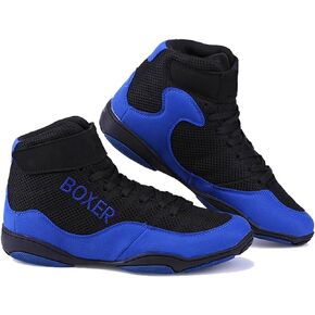 Mens' Lightweight Wrestling Shoes Unisex Breathable Durable Shoes for Wrestling Boxing Weightlifting