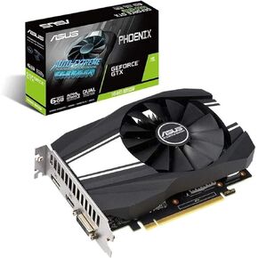 ASUS GeForce GTX 1660 Super Overclocked 6GB Phoenix Fan Edition HDMI DP DVI Graphics Card (PH-GTX1660S-O6G)