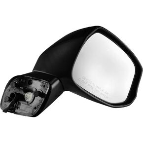 Dependable Direct Driver Side View Mirror for 2012-2013 Honda Civic - Power Operated, Non Heated, Paint to Match, Replacement Mirror - HO1320261