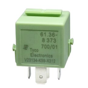 Relay V23134-K59-X312 61.36-8 373 700/01, 12VDC 5Pins Automotive Relay - Plug-in Installation - Compatible for Select BMW Car Series