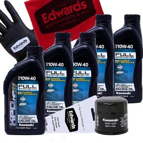 Edwards Oil Change Kit fits 2004-2019 Kawasaki STX-15F JetSki Watercraft