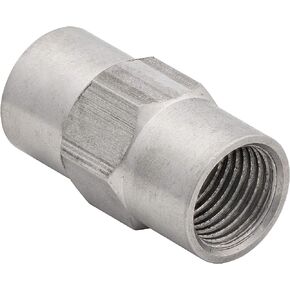 4LIFETIMELINES Stainless Steel Brake Line Union, 3/16 (M10x1.0 Inverted), Bag of 10