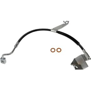 Dorman H381338 Front Driver Side Brake Hydraulic Hose Compatible with Select Ford/Lincoln Models,Black