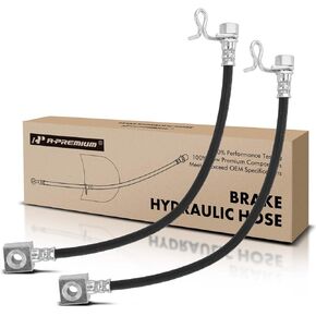 A-Premium Rear Driver and Passenger Outer Brake Hydraulic Hose Compatible with Ford Models - For F-150 2009 2010 2011 - Replace# BL3Z2268A(Pack of 2)