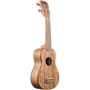 Kala KA-PWS Pacific Walnut Soprano Ukulele, Natural, Small