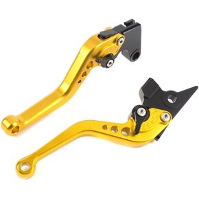 عتلات فرامل قصيرة من الألومنيوم قابلة للتعديل باستخدام الحاسب الآلي لـ Yamaha FZ1 FAZER 06-15، FZ8 11-15، FZ6R 09-15، FZ6 FAZER 04-10، XSR 700/900 ABS 16-17، MT-07 14-17، MT09/SR /FZ9 14-17، تحويل XJR SPL077 in Kuwait